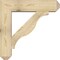 Ekena Millwork Funston Craftsman Rough Sawn Bracket w/ Offset Brace, Douglas Fir, 8"W x 32"D x 32"H BKT0806X32X32FST04RDF - alternate 2